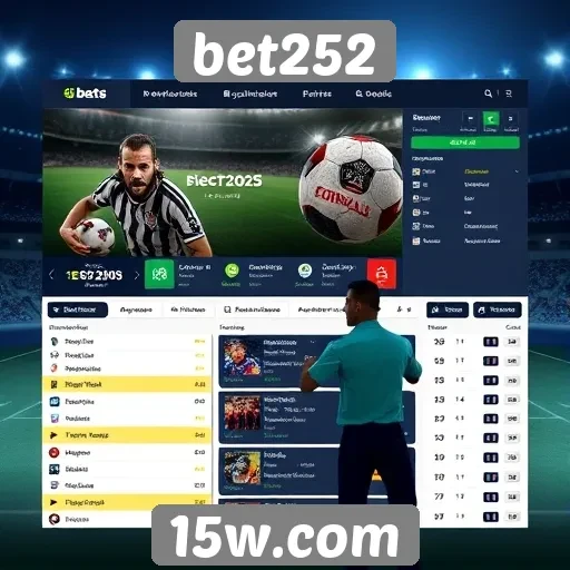 Avaliação da interface do usuário no site bet252